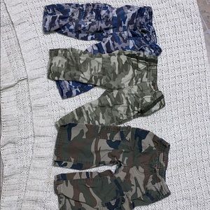 3 pairs of camo pants